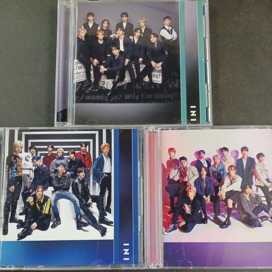 CD_14】INI アイエヌアイ 「I」CD／ CD+DVD 3種セット_画像1