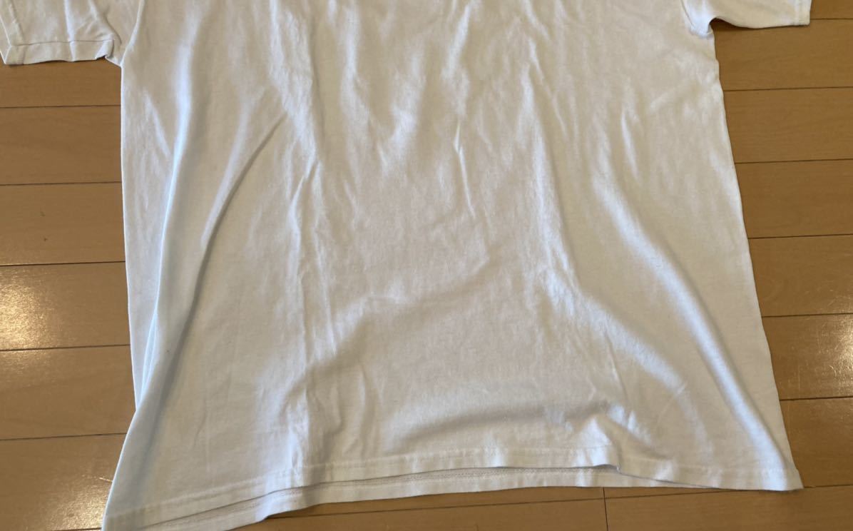 KUSTOM LONDON KUSTOMLONDON カスタムロンドン White Tee 白Tシャツ フロントプリント Big Size VETEMUT LANGの画像3