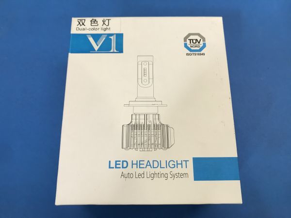 未使用【 V1 】LED HEADLIGHT ヘッドライト 6000K カー用品 車用品 60の画像9
