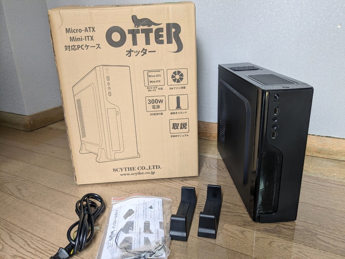 SCYTHE サイズ OTTER Micro-ATX PCケース 電源付属 中古｜代購幫