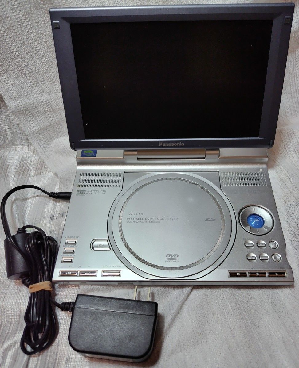 ポータブルDVDプレーヤ Panasonic DVD-LX8|Yahoo!フリマ(旧 ポータブルDVDプレーヤ Panasonic DVD-LX8|Yahoo!フリマ(旧