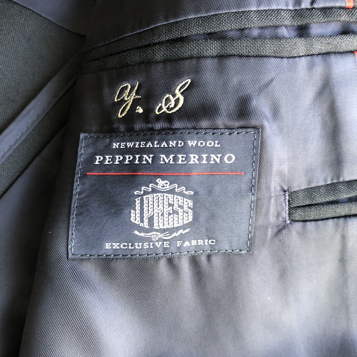 Jプレス PEPPIN MERINO ウール 銀ボタン ジャケット AB4 Mサイズ相当 J.PRESS ブレザー_画像7