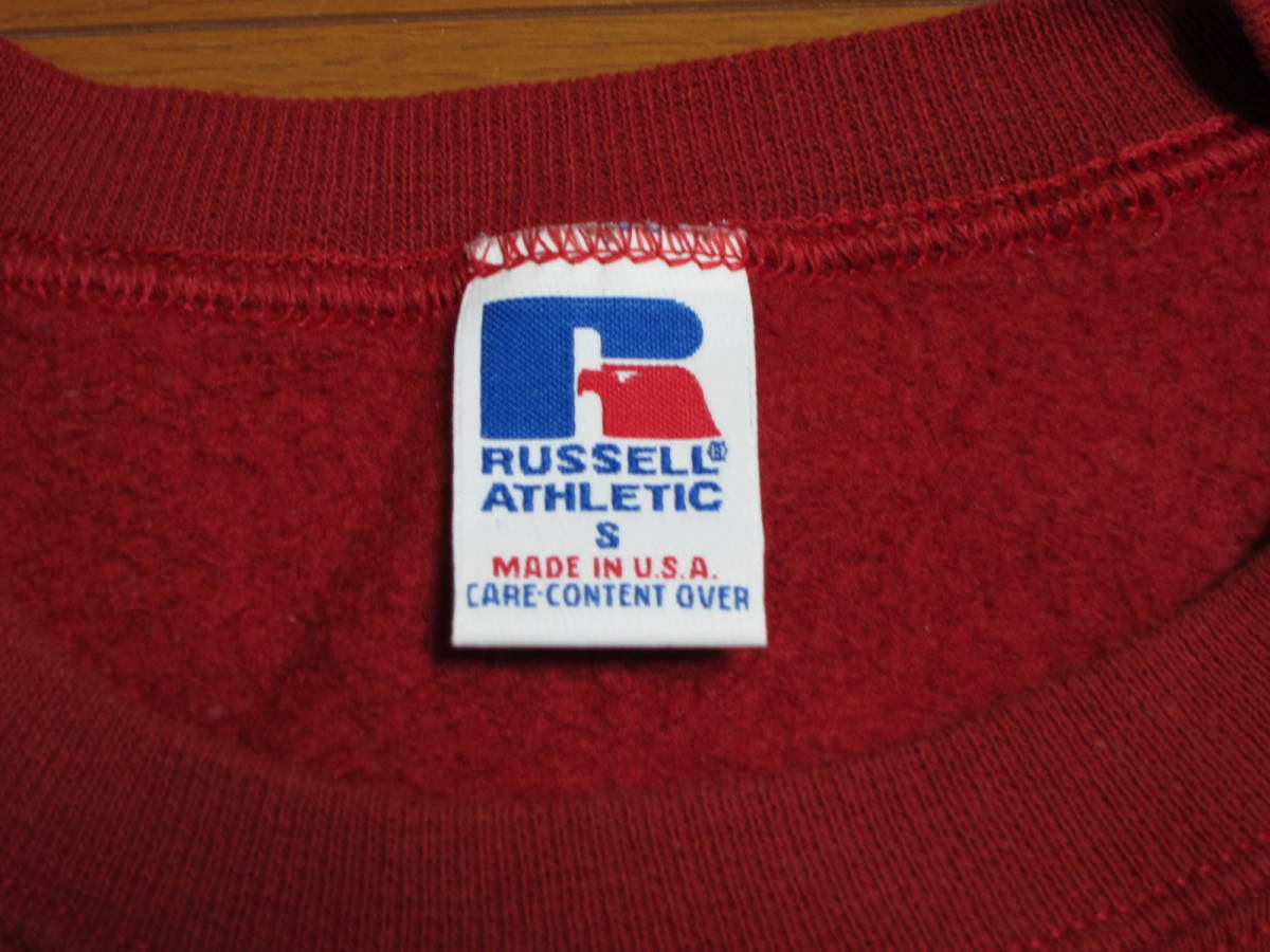 90's Russell クルーネックスウェット アメリカ製 中古 ラッセル_画像2