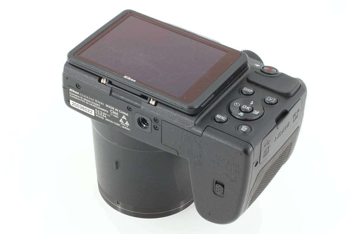 Nikon デジタルカメラ COOLPIX B500 ブラック B500BK 00689 の商品詳細