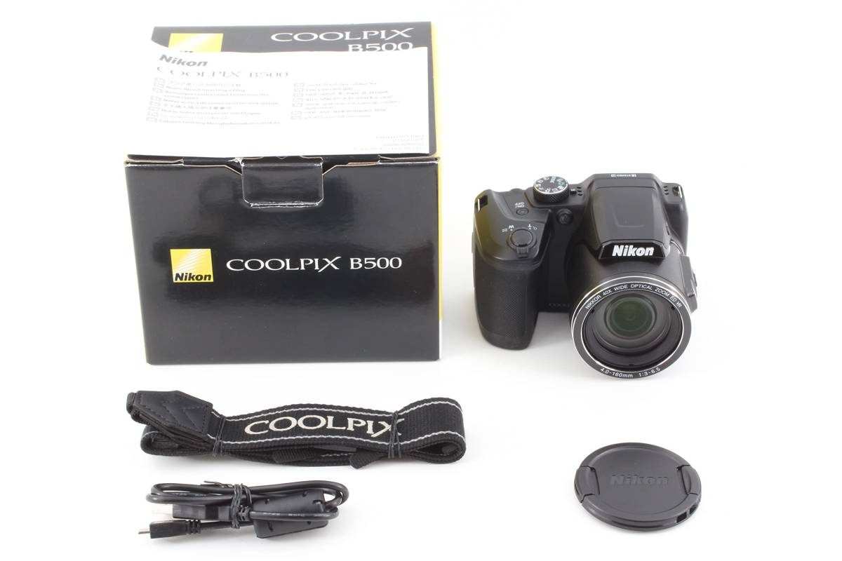 Nikon デジタルカメラ COOLPIX B500 ブラック B500BK 00689 の商品詳細