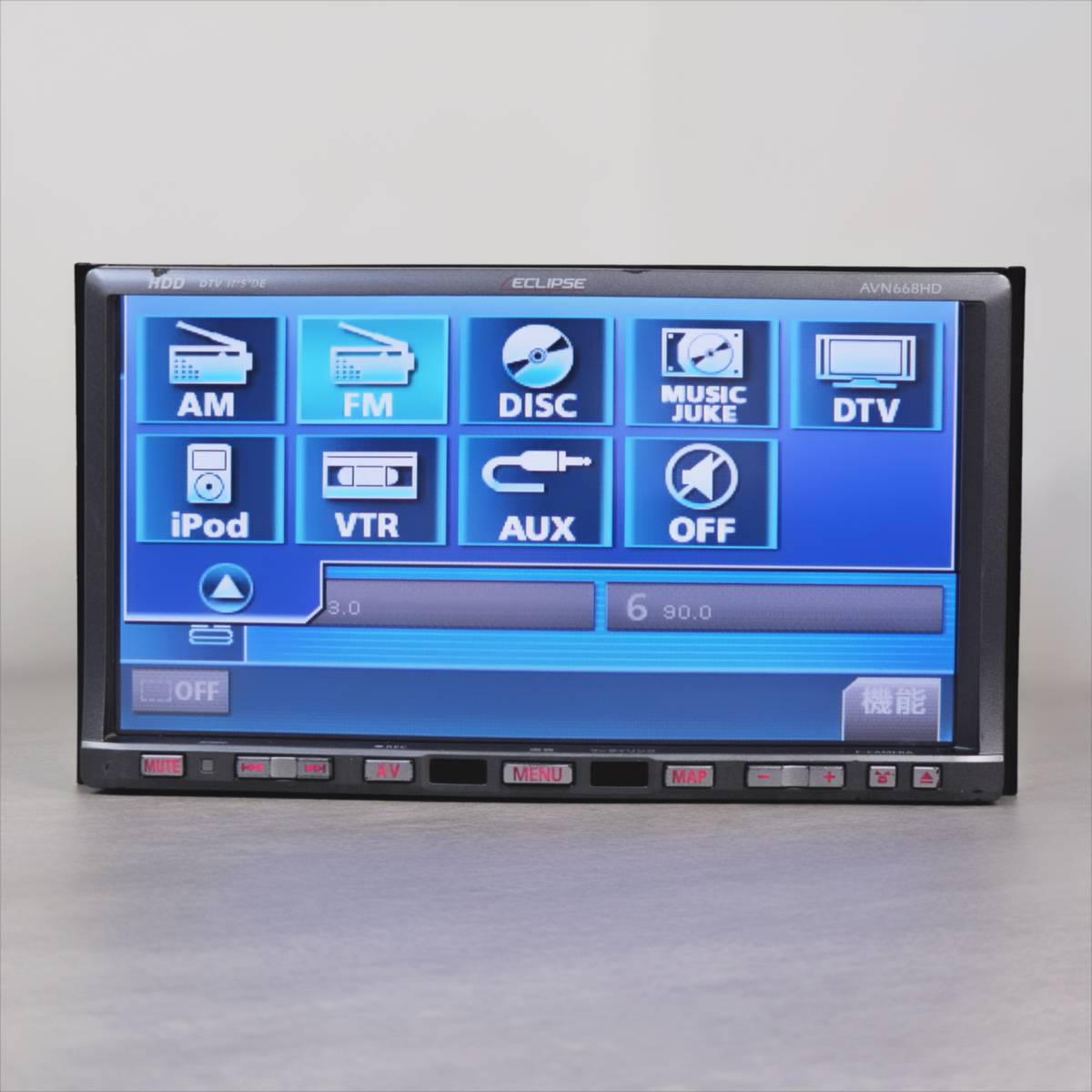 動作確認済 イクリプス AVN668HD 2008年地図 HDDナビ CD DVD HDD 動作確認済 イクリプス AVN668HD 2008年地図 HDDナビ CD DVD HDD