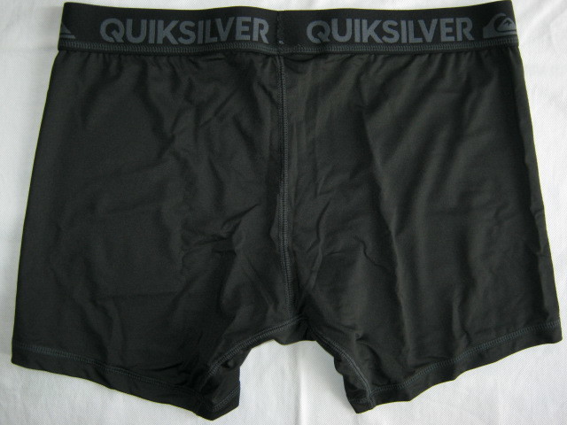 * new goods QUIKSILVER Quick Silver waste Toro go Surf inner inner shorts XL BLK2 black black product number QUD171300 front .. Boxer *