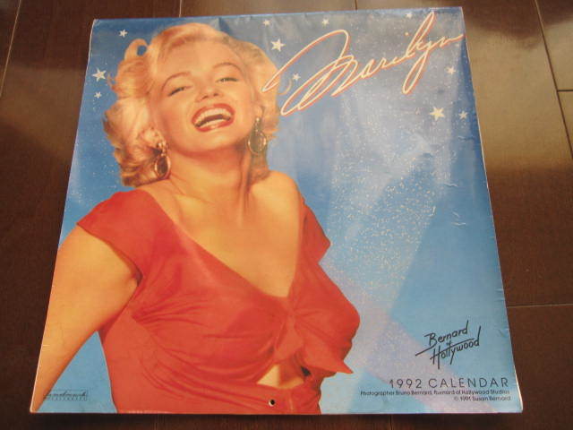  valuable Marilyn * Monroe calendar 1992 defect have 