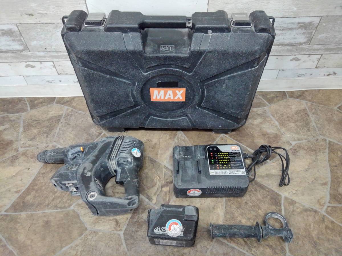 H1110(091)-820/SK15000　MAX マックス PJ-R266A 充電式ブラシレス ハンマドリル_画像1