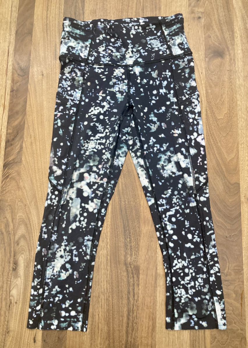lululemon◇ルルレモン◇Fast and Free Reflective Cropクロップ丈
