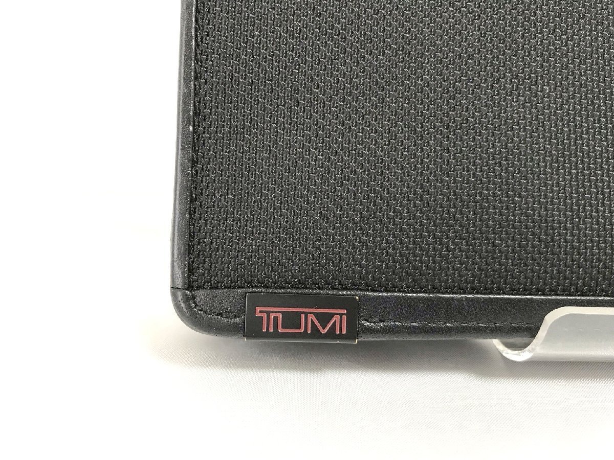 ■【YS-1】 トゥミ TUMI 長財布 ■ ラウンドファスナー ブラック 黒系 11.5cm×19.5cm×3cm 【同梱可能商品】■D_画像2