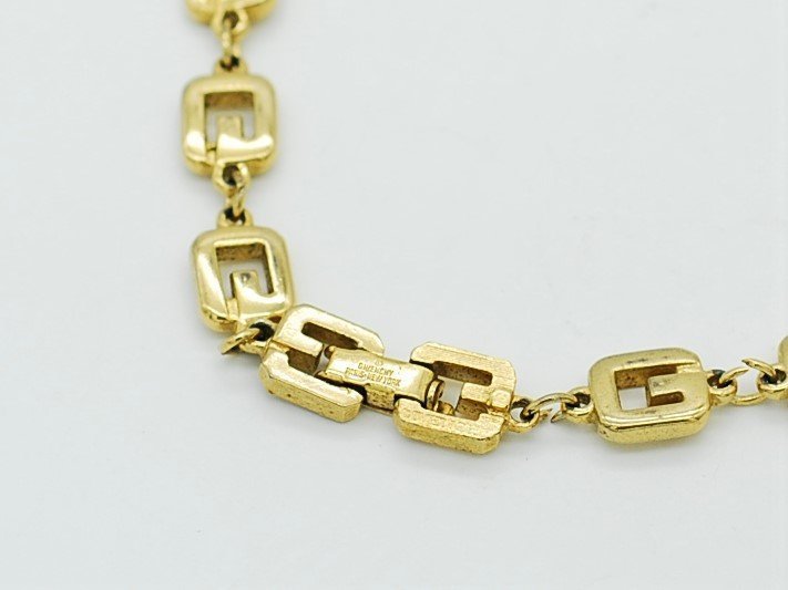 ■【YS-1】ジバンシイ GIVENCHY ■GP ネックレス 全長約40ｃｍ ■金色 ゴールド系 レディース G柄【同梱可能商品】■Cの画像6