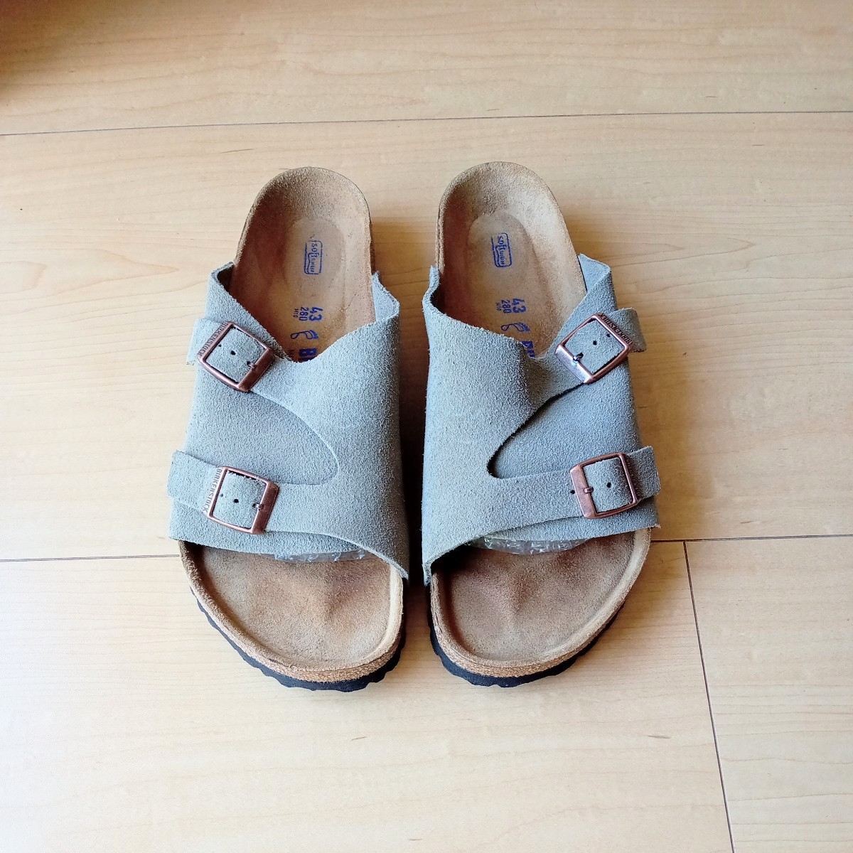 超ポイントバック祭】 チューリッヒ ZURICH BIRKENSTOCK 美品 トープ