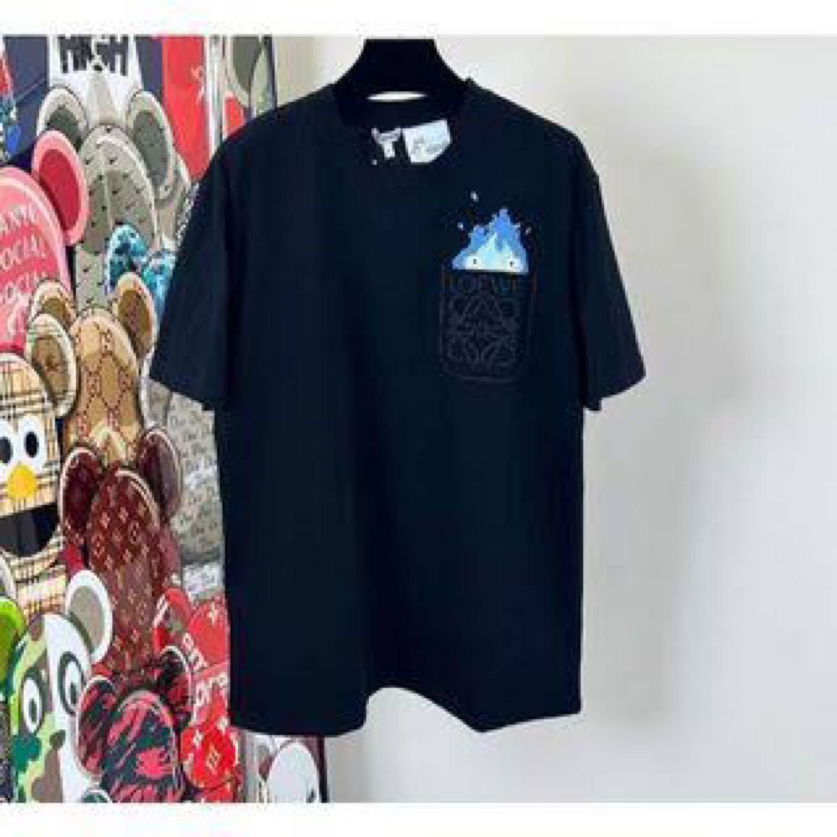 LOEWE ロエベ ハウル ジブリコラボ カルシファー Tシャツ L LOEWE ロエベ ハウル ジブリコラボ カルシファー Tシャツ L