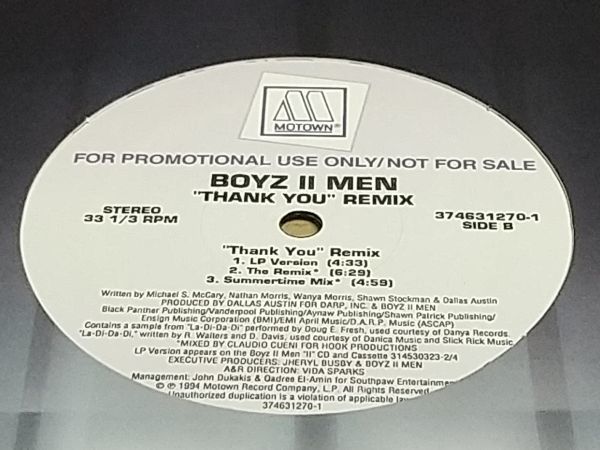 Boyz Ⅱ Men - Thank You (Remix)_画像4