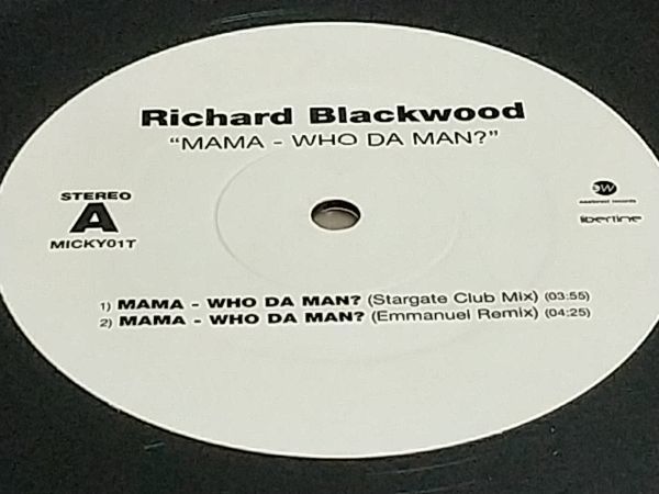 Richard Blackwood - Mama Who Da Man?_画像3