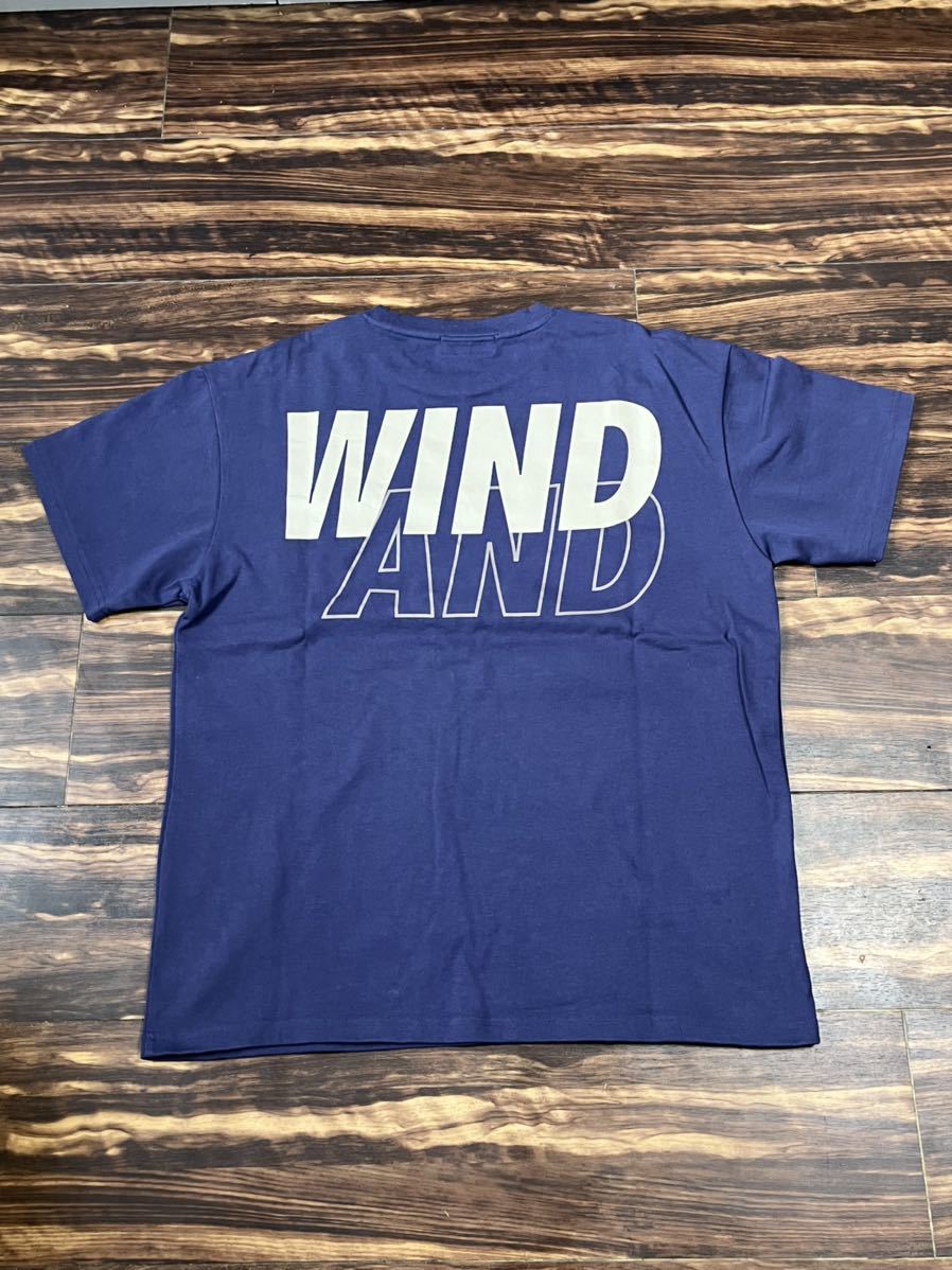 WIND AND SEA Tシャツ ネイビー Mサイズ ウィンダンシー | JChere雅虎