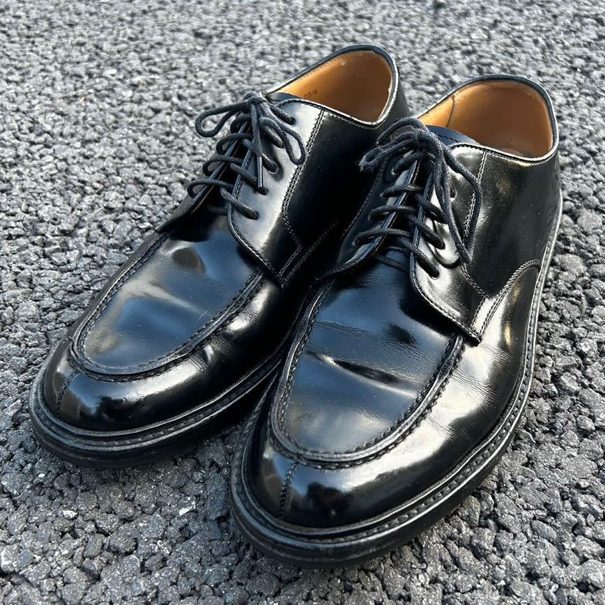 リーガル REGAL 25 5cm メンズ ブラック Uチップ 革靴 ビジネス