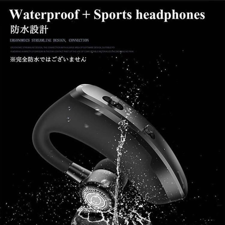 Bluetooth 片耳 小型軽量 イヤホン ワイヤレスイヤホン 通話 スポーツ ビジネス　ハンズフリー通話_画像6