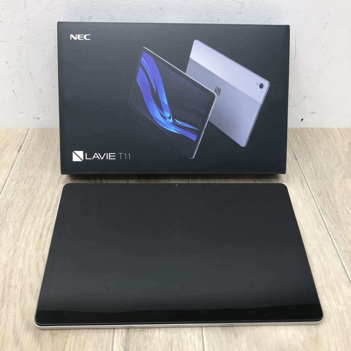 162 D 1円〜 NEC LAVIE T11 タブレット 用 スタンド カバー付き
