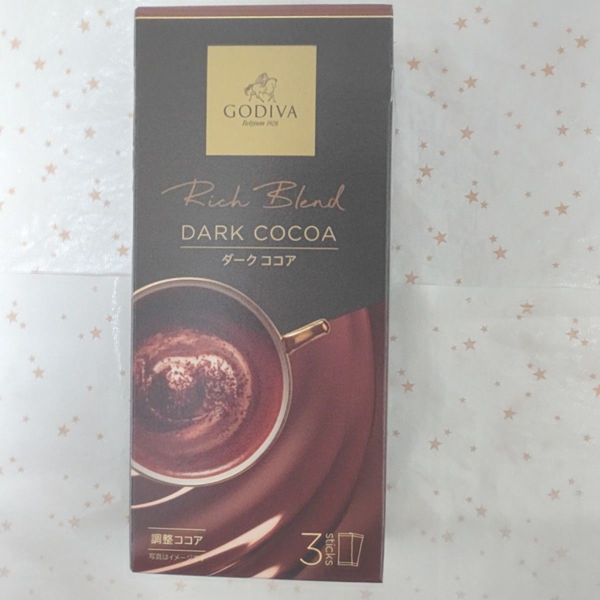 GODIVA ゴディバ ダークココア 1箱(3本) - 酒