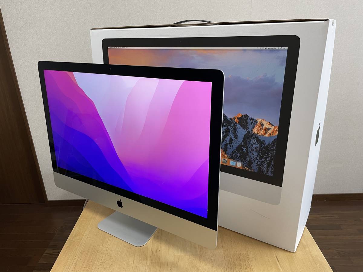 玄関先迄納品 3.0GHz 4K Retina Mid2017 21.5インチ iMac Intel 16GB