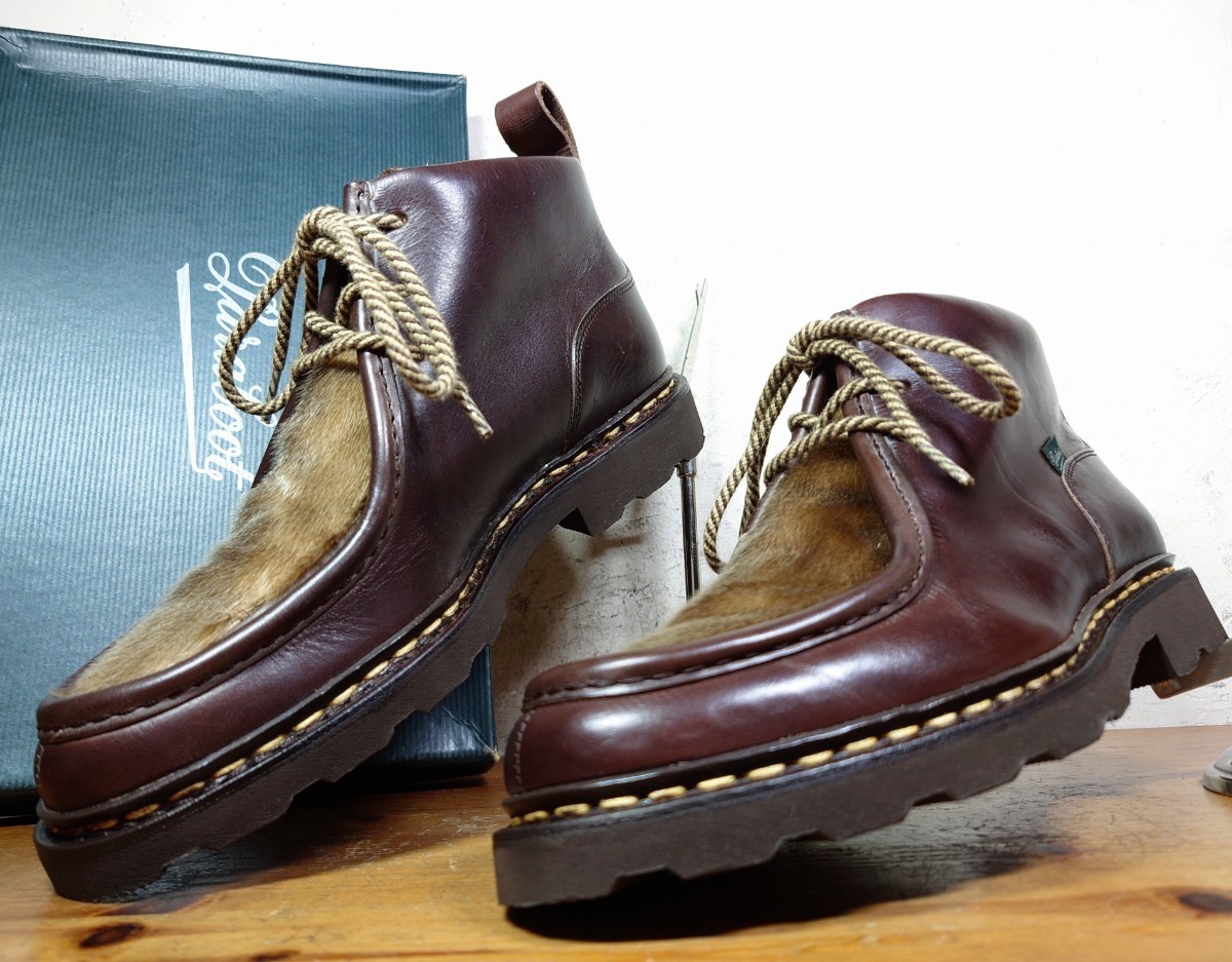 1度使用程度/極美品】2013年 FRANCE製 Paraboot/パラブーツ MUCY