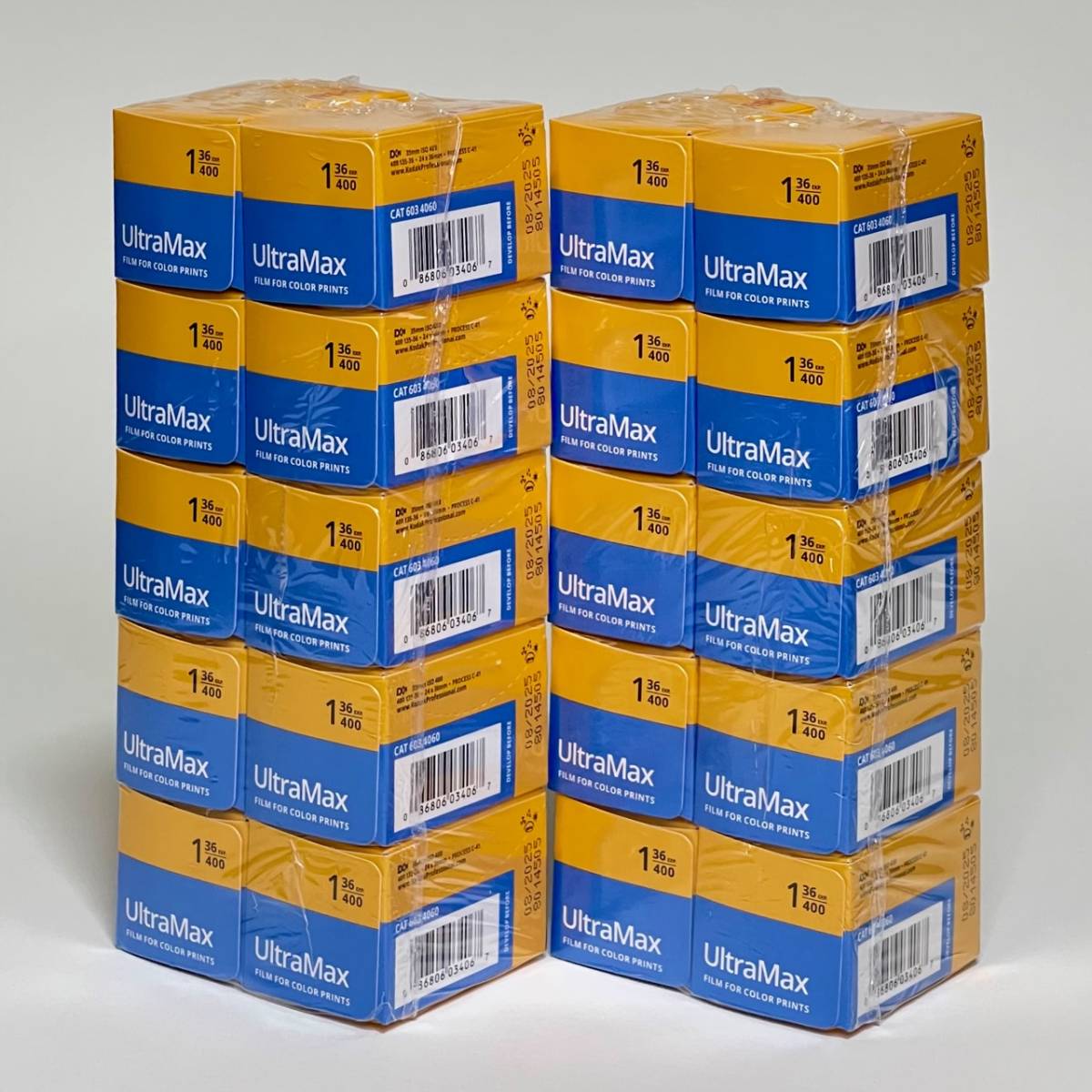 Kodak Ultra MAX400 135-36 20本 NEW BOX 期限2025年8月|Yahoo!フリマ