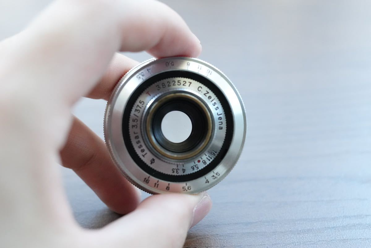 超希少 ライカLマウント Carl Zeiss Jena Tessar 37 5mm f3 5 超希少 ライカLマウント Carl Zeiss Jena Tessar 37 5mm f3 5