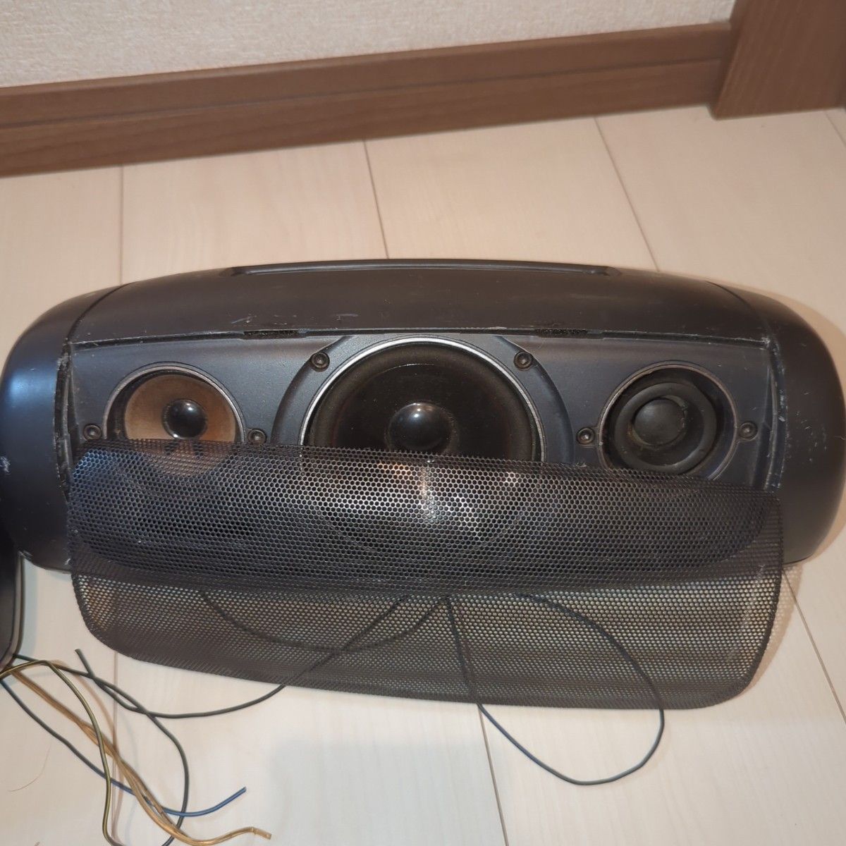 カロッツェリア TS-X400 置型スピーカー 据置 旧車 当時物 動作 カロッツェリア TS-X400 置型スピーカー 据置 旧車 当時物 動作
