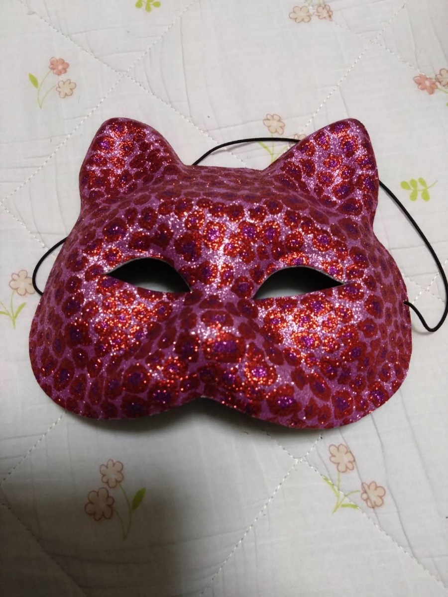 猫の仮面 仮面 ねこ_画像1