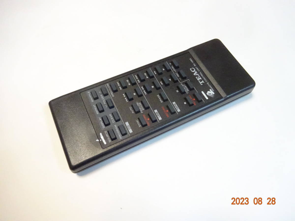 Yahoo!オークション - TEAC AD-RW900用リモコン USB接続対応 CD Yahoo!オークション - TEAC AD-RW900用リモコン USB接続対応 CD