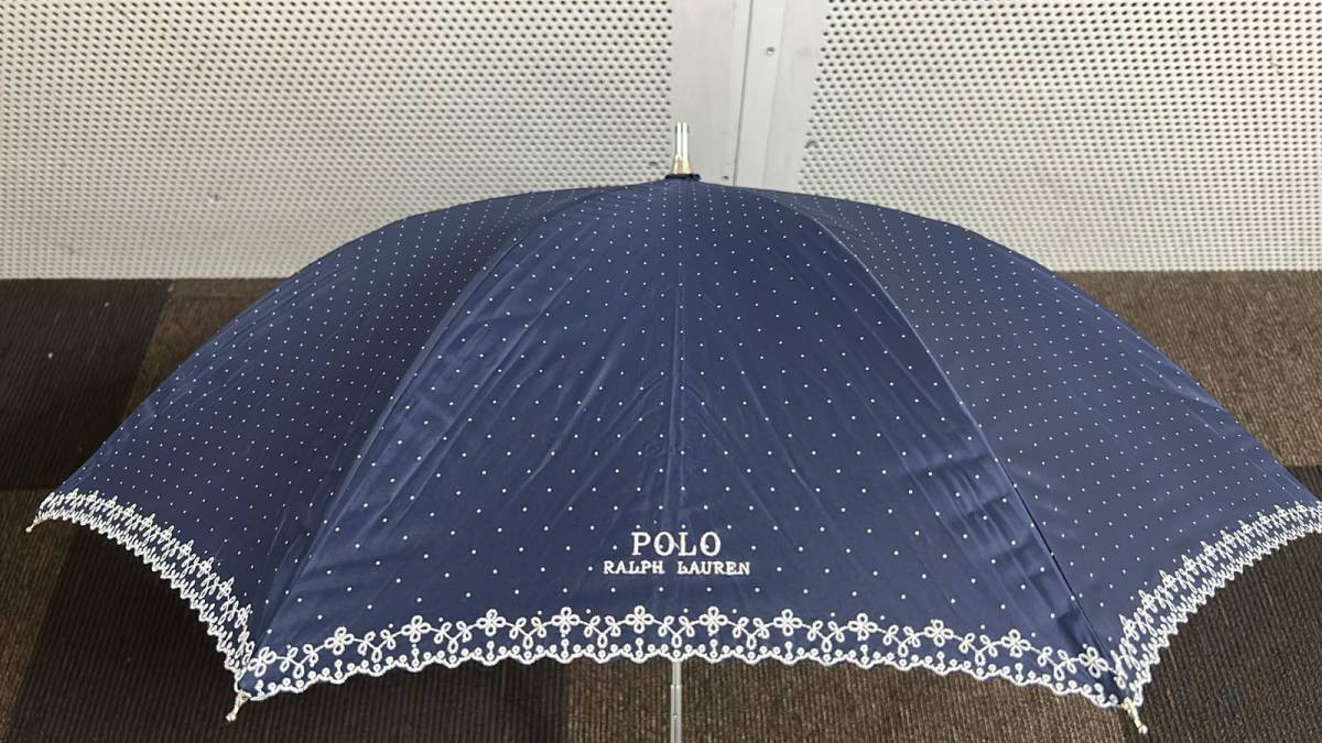 POLO RALPH LAUREN( Polo Ralph Lauren ) parasol hand opening lady's woman S-96