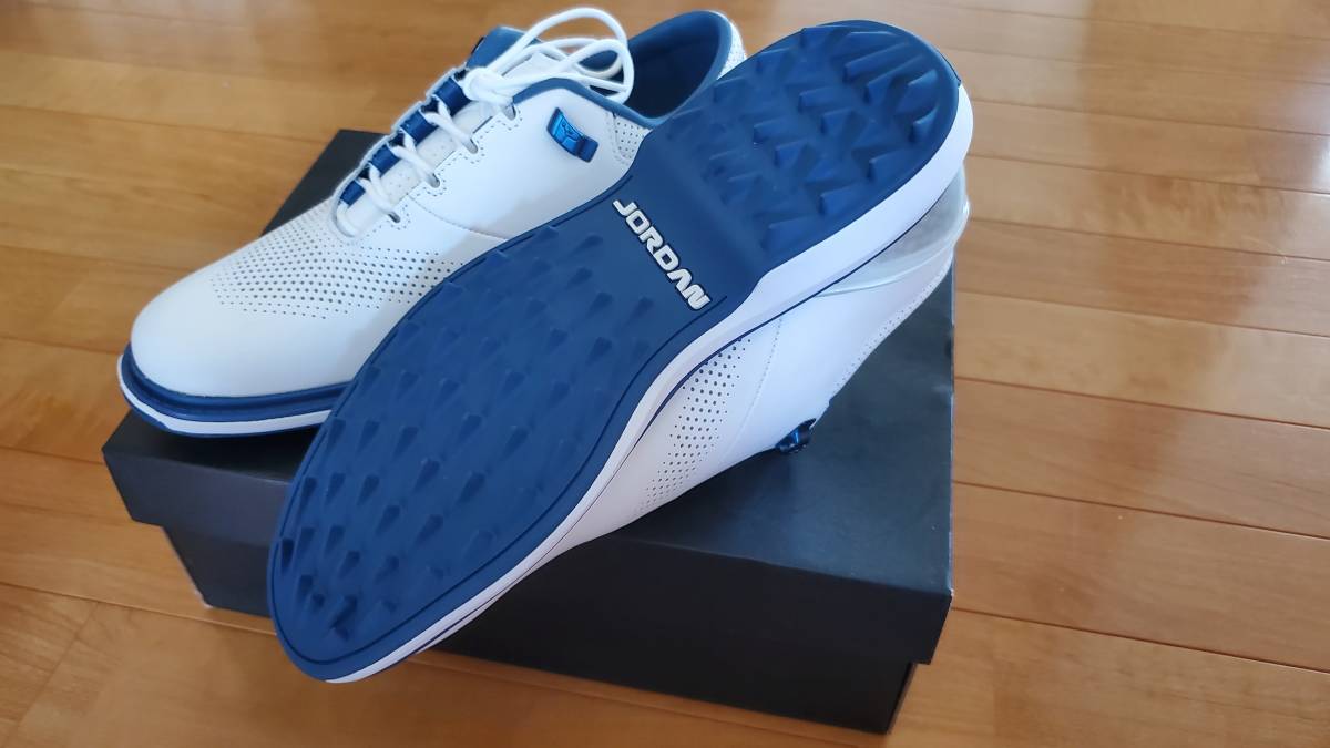 送料無料◇NIKEナイキ◇GOLFゴルフシューズ◇25センチ◇ブルー青◇ジョーダン◇ADG4◇エアマックス 3