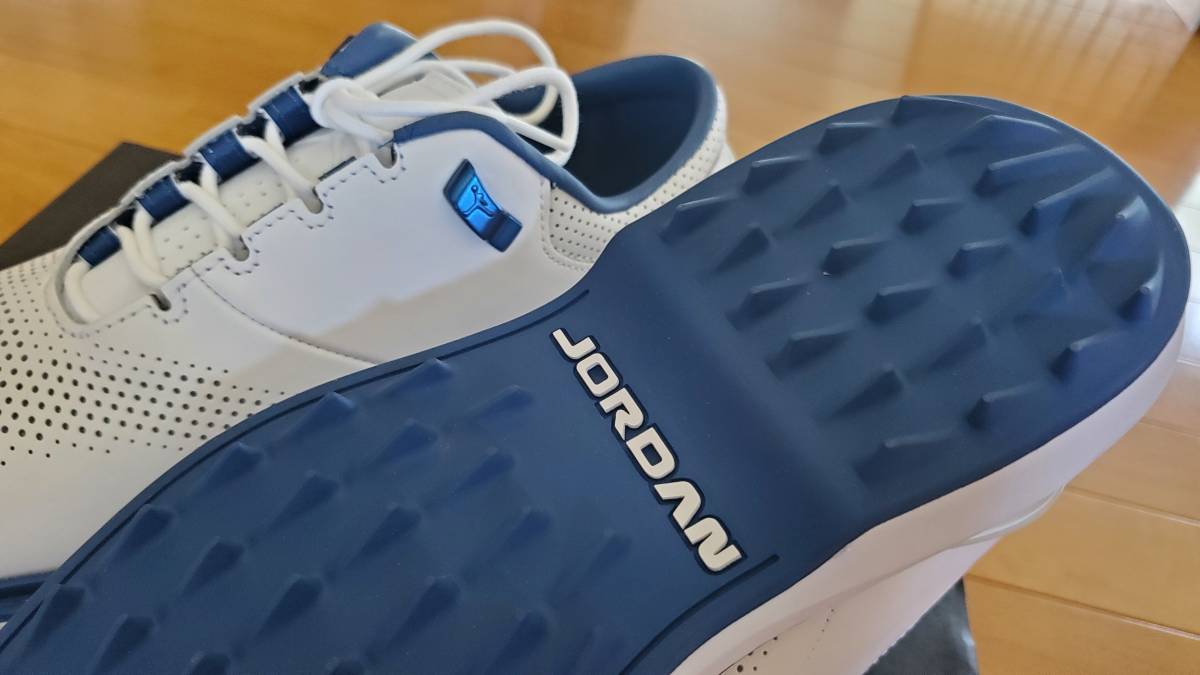 送料無料◇NIKEナイキ◇GOLFゴルフシューズ◇25センチ◇ブルー青◇ジョーダン◇ADG4◇エアマックス 4