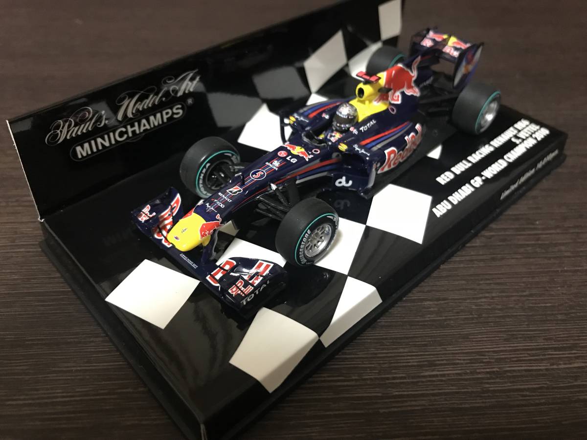 感謝の声続々！ MINICHAMPS 1/43 レッドブル・ルノー 2010 アブダビGP