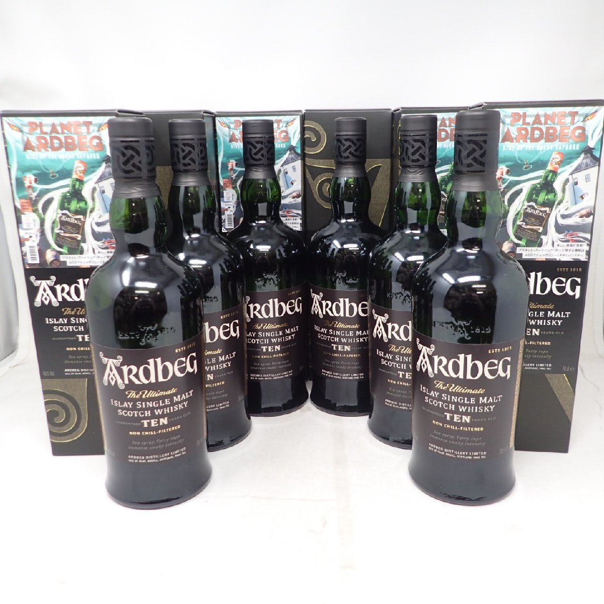 アードベッグ 10年 700ml 46％ ARDBEG 6本セット 同梱不可【7F】_画像1