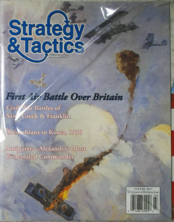 DG/STRATEGY&TACTICS NO.255 FIRST AIR BATTLE OVER BRITAIN/駒未切断/日本語訳無し