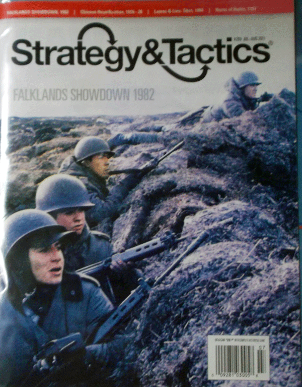 DG/STRATEGY&TACTICS NO.269 FALKKANDS SHOWDOWN 1982/駒未切断/日本語訳無し