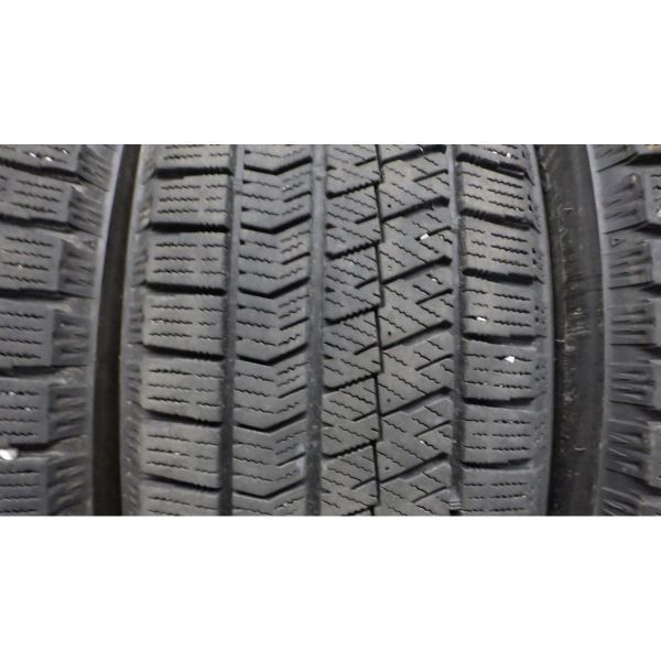 ブリジストン BLIZZAK VRX2 185/60R15 4本SET◆2018年製7~8分山スタッドレス◆中古 若干の片減りあり◆白石区手渡し可◆アクア等に_画像4