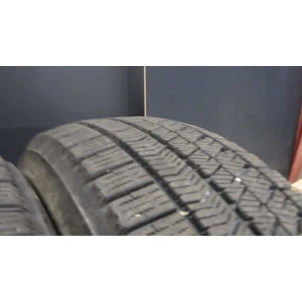 ブリジストン BLIZZAK VRX2 185/60R15 4本SET◆2018年製7~8分山スタッドレス◆中古 若干の片減りあり◆白石区手渡し可◆アクア等に_画像6