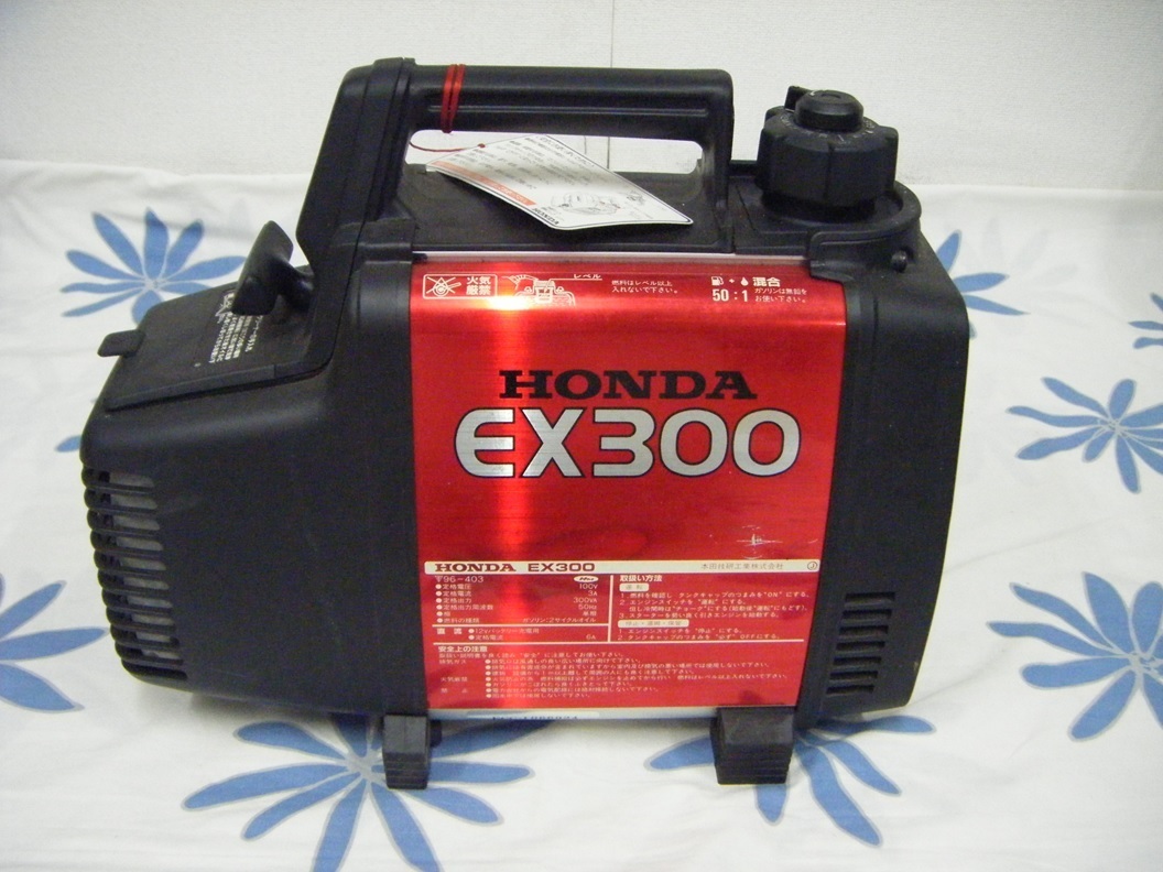  Honda portable generator EX300 generator 2 cycle camp outdoor work leisure light fishing HONDA