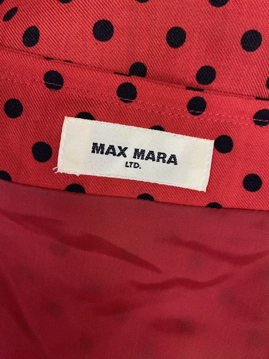 vintage MAX MARA ヴィンテージ　マックスマーラ ドット柄　ワンピース　ドレス　9_画像4