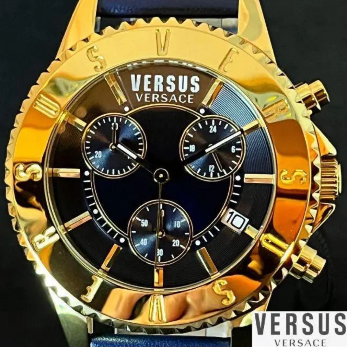 激レア】Versus Versace/ベルサス ベルサーチ/メンズ腕時計/プレゼント