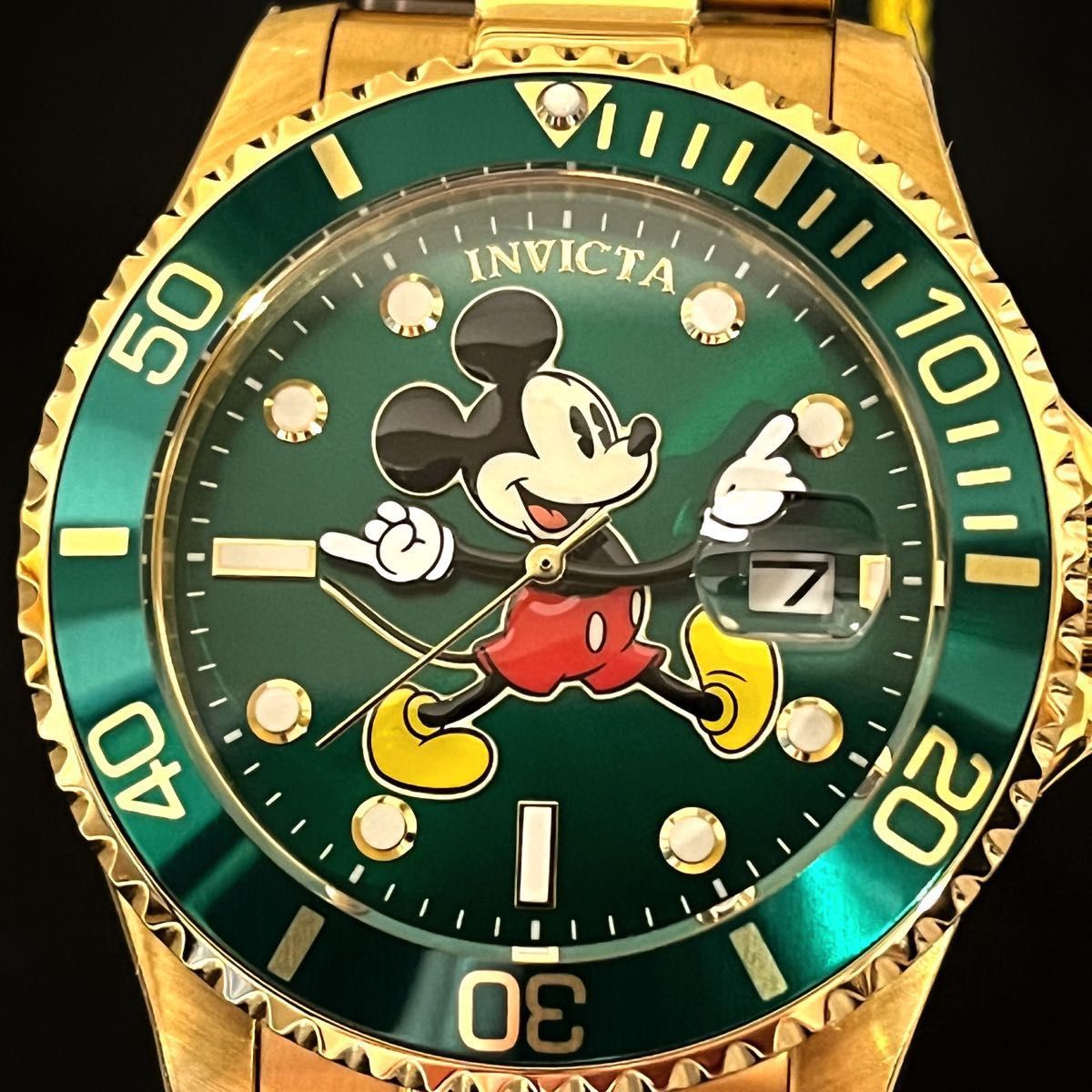 Disney】INVICTA/新品未使用/ミッキー マウス/メンズ（レディース