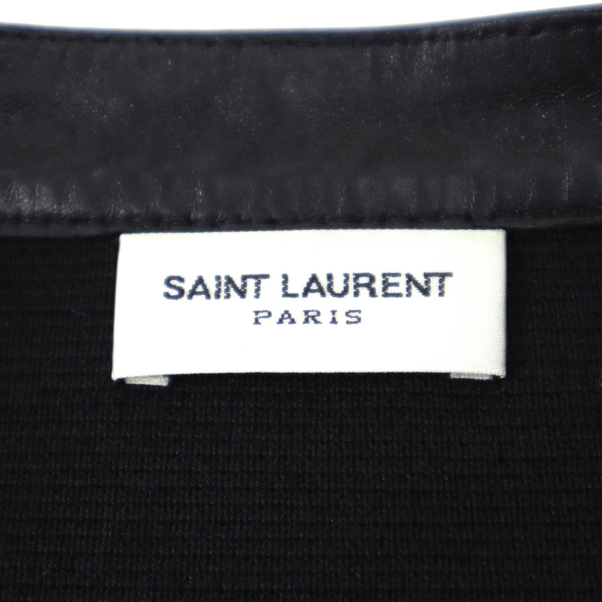 3-YF107【美品】サンローラン パリ SAINT LAURENT PARIS エディ期 ライダース ジャケット ブラック M メンズ_画像7