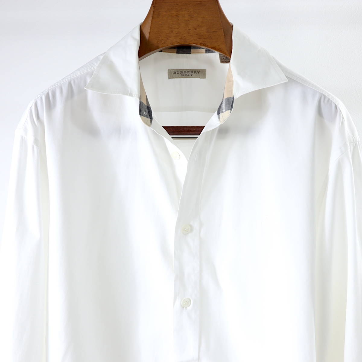 3-WH071 バーバリー ブリット BURBERRY BRIT ノバチェック シャツ