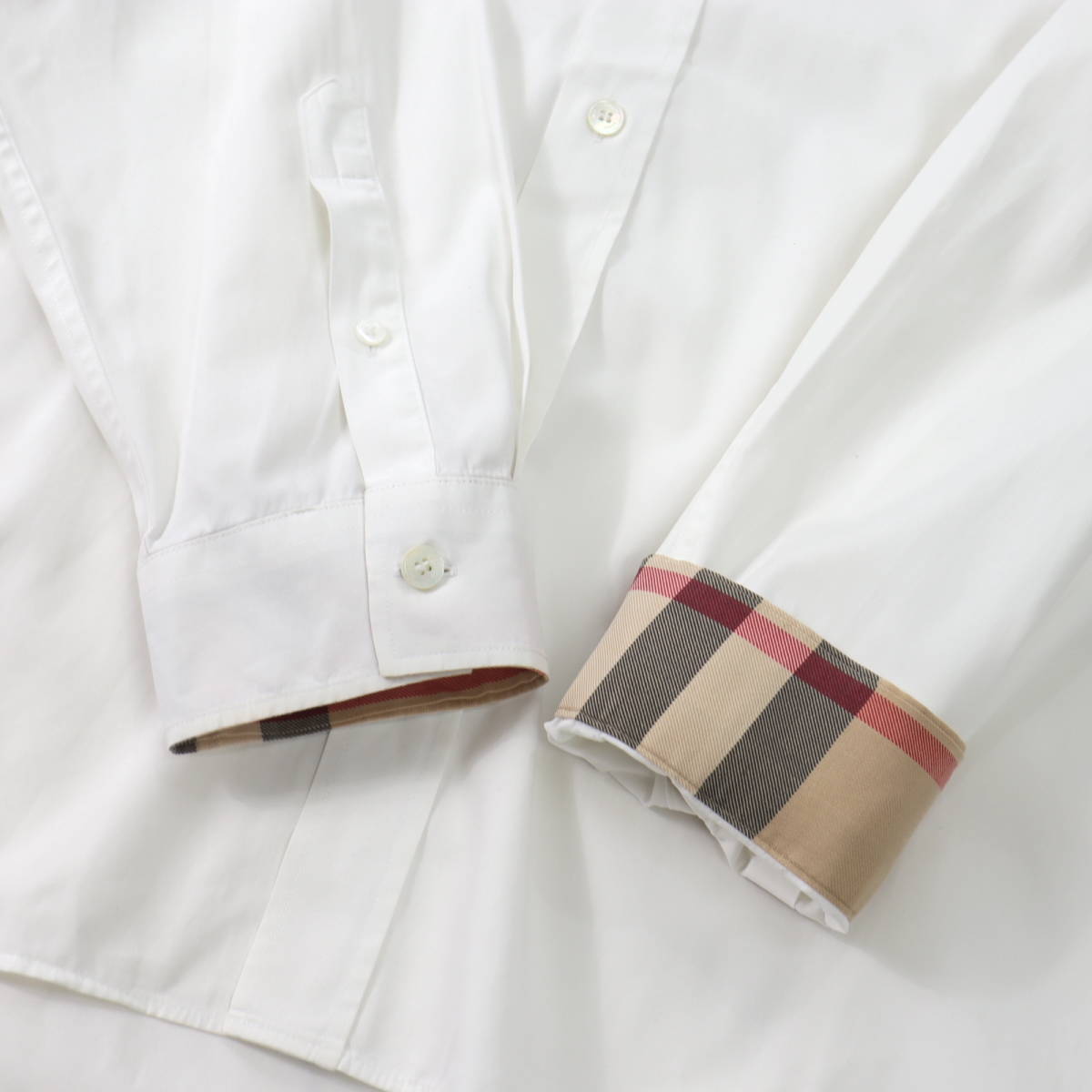 3-WH071 バーバリー ブリット BURBERRY BRIT ノバチェック シャツ