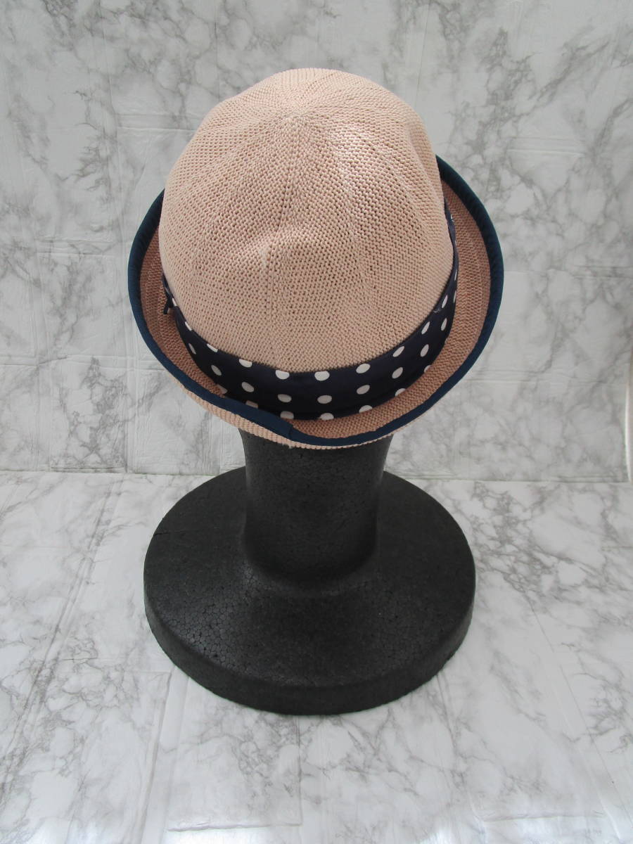 Y.23H14 SY * kewpie doll hat hat for girl 50cm beige group color USED *