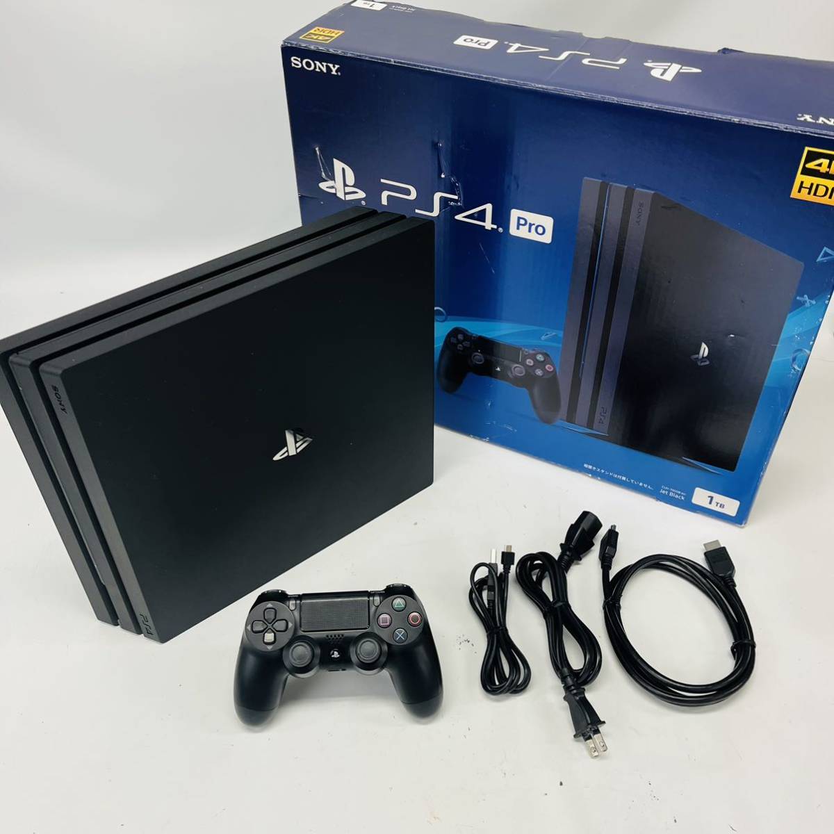 ☆1円〜☆ SONY ソニー PS4 Pro 本体 CUH-7000B 1TB ジェットブラック